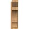 Ekena Millwork Balboa Slat Rough Sawn Outlooker, Western Red Cedar, 8"W x 22"D x 30"H OUT08X22X30BOA06RWR - alternate 2